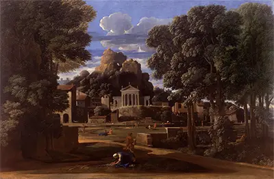 Landscape with the Ashes of Phocion Nicolas Poussin